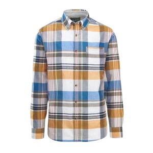 Woolrich Organic Cotton Plaid Eco Rich Timberline Shirt - Men's L